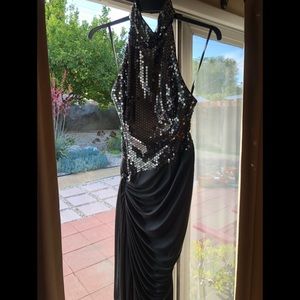 Sequin Halter Gown 💃
